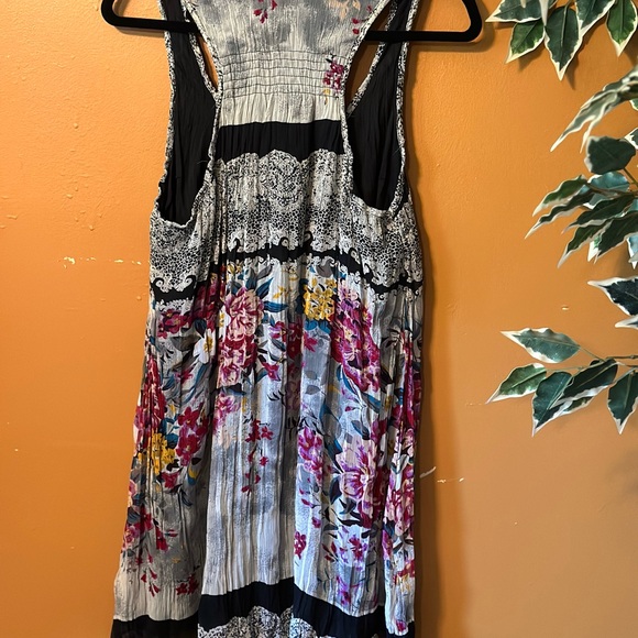 Floral Mini Dress/Tunic - Picture 3 of 5